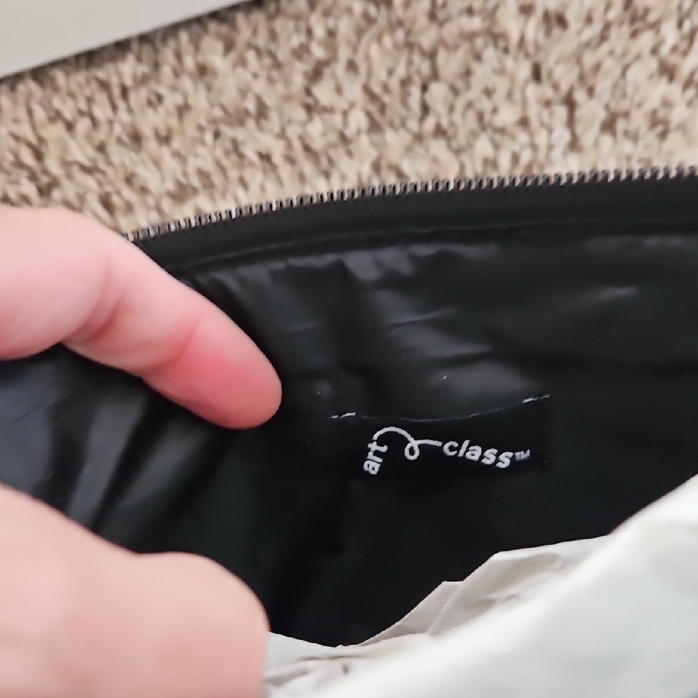 ** FINAL SALE** NWT Art Class Black Croc-Embossed Bag - Picture 8 of 8